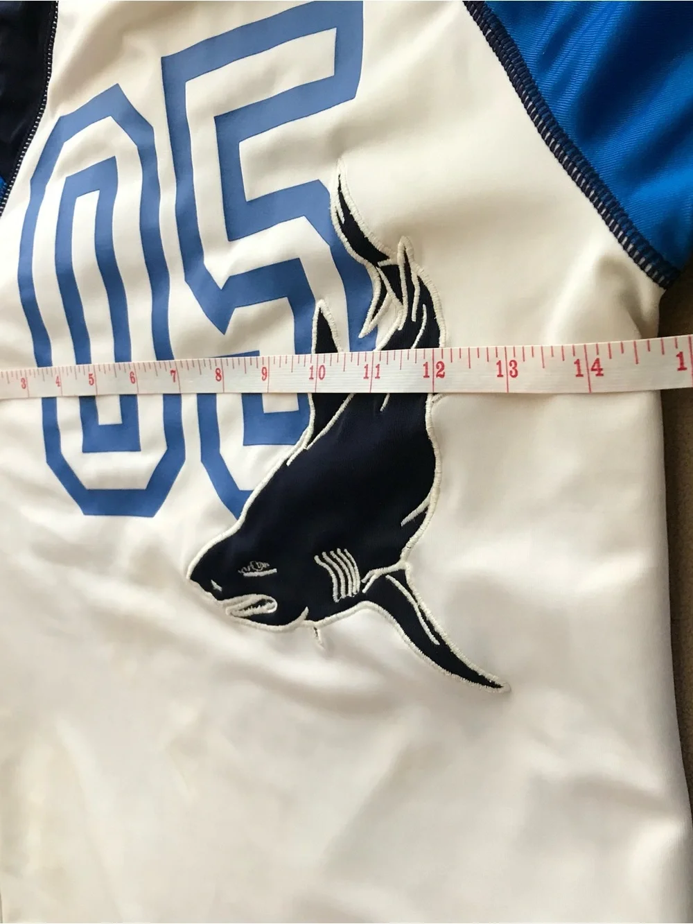 Gymboree sharks Rashguard swimsuit set for boys size L